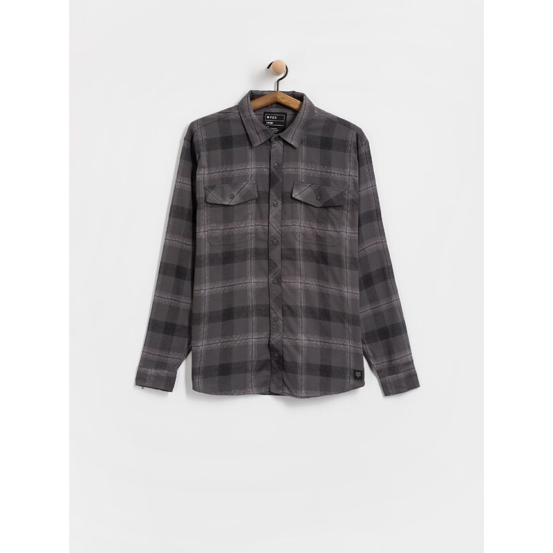 E-shop Fox Survivalist Core Flannel (dark shadow)šedá