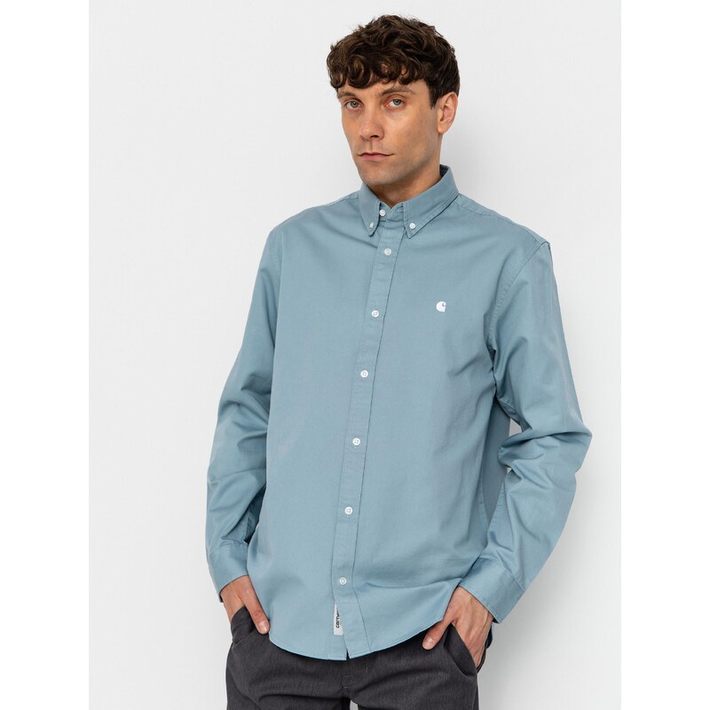 E-shop Carhartt WIP Madison (tourmaline/white)modrá