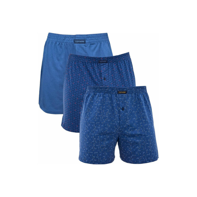 Cornette POHODLNÉ BOXERKY 3-PACK 435 68703761