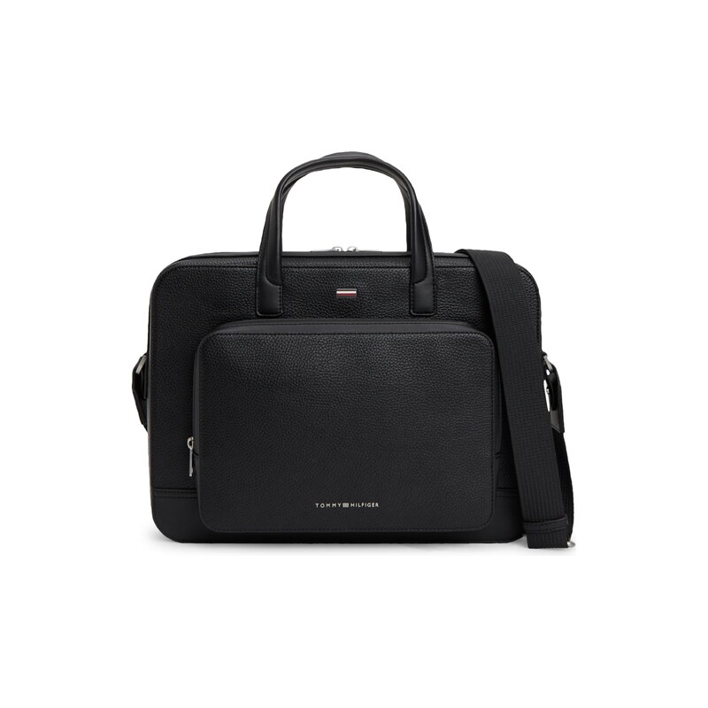 TOMMY HILFIGER Taška na notebook CENTRAL čierna 68821667