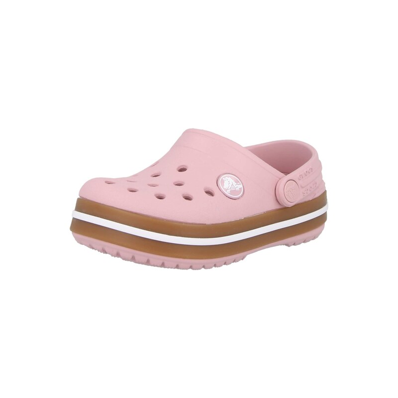 Crocs Otvorená obuv Crocband hnedá / pastelovo fialová / biela 68823220