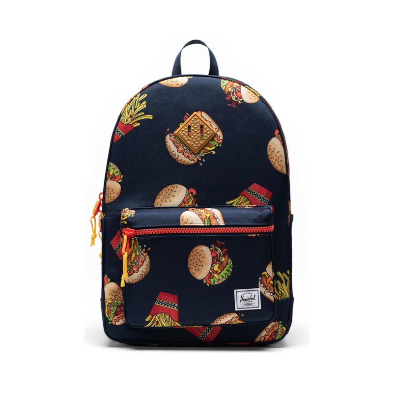 Herschel Batoh Heritage námornícka modrá / mokka / žltá / biela 68825127