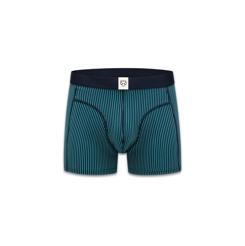A-dam Boxerky azúrová / čierna 68824164