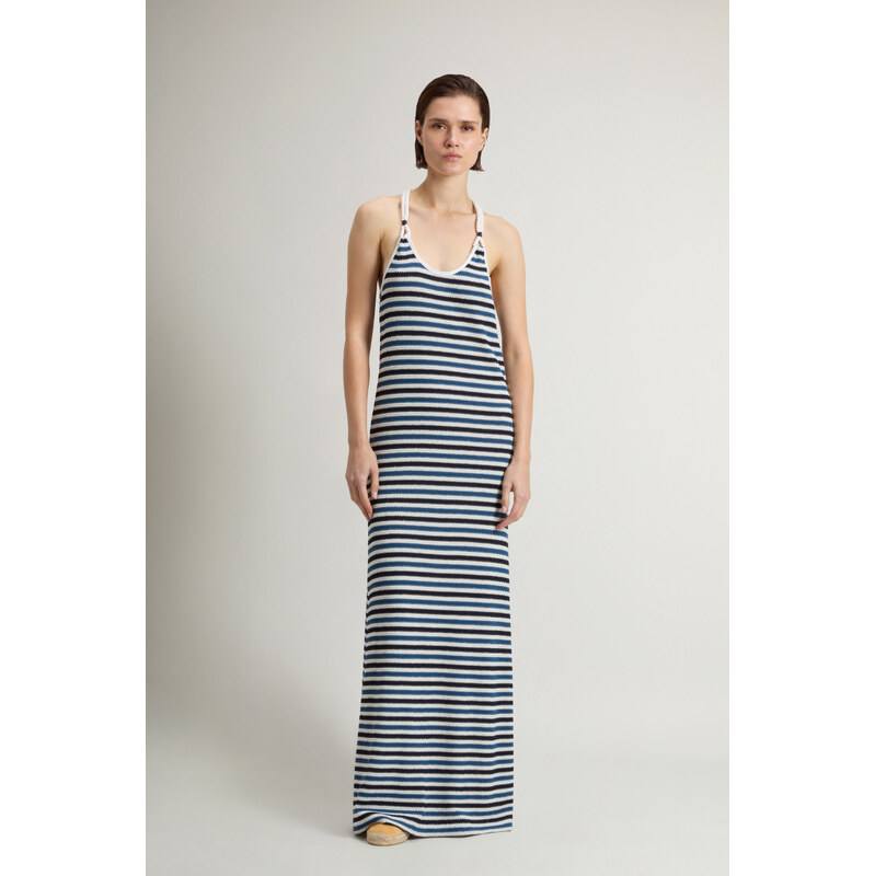 ŠATY WOOLRICH STRIPED JERSEY DRESS 68826562