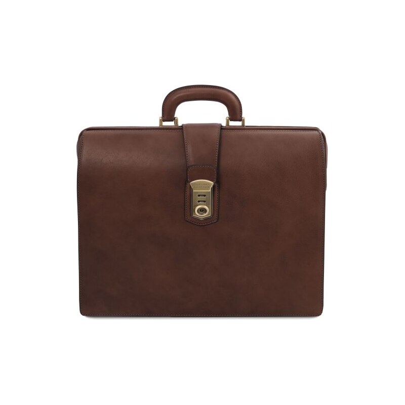Kožená lekárska taška s 3 priehradkami Canova - Tuscany Leather 69006133