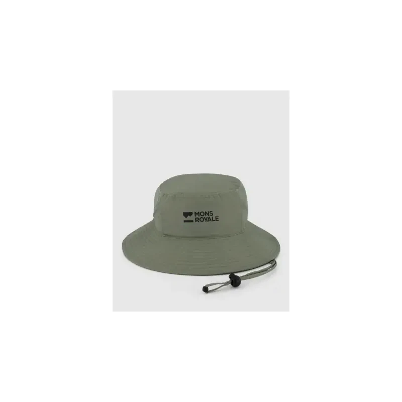 Mons Royale Velocity Bucket Hat turistický klobúk zelený vel. L/XL 68827017