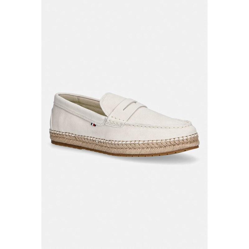 E-shop Tommy Hilfiger espadrilky pánske semišové FLEXIBLE HILFIGER SDE