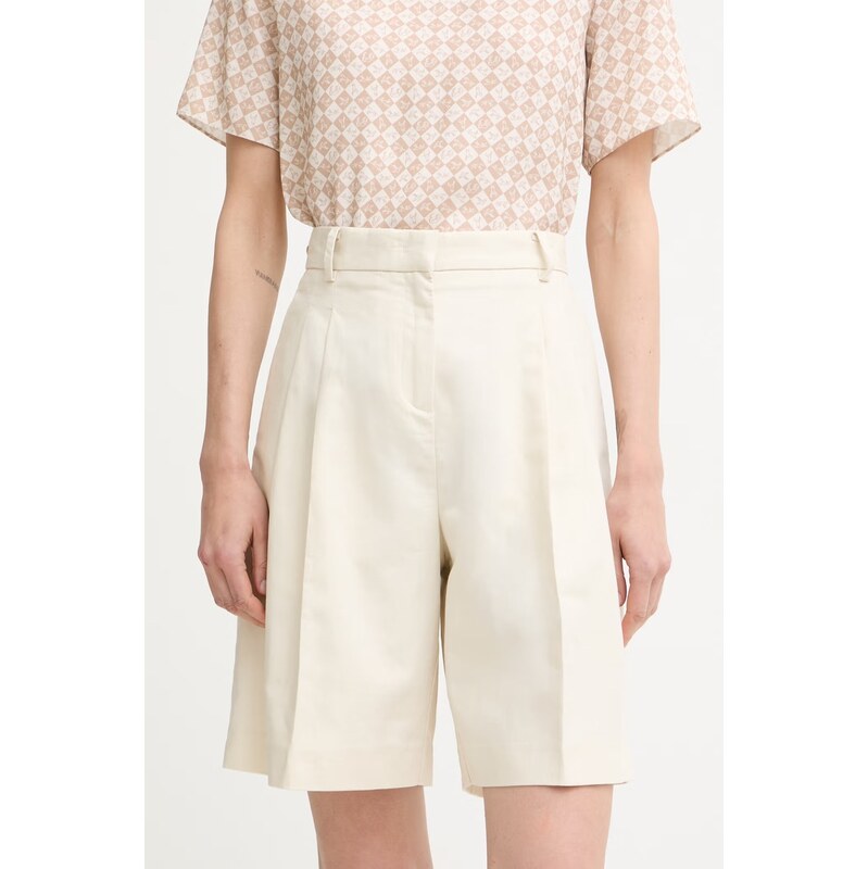 Trussardi šortky dámske s ľanom 68836669