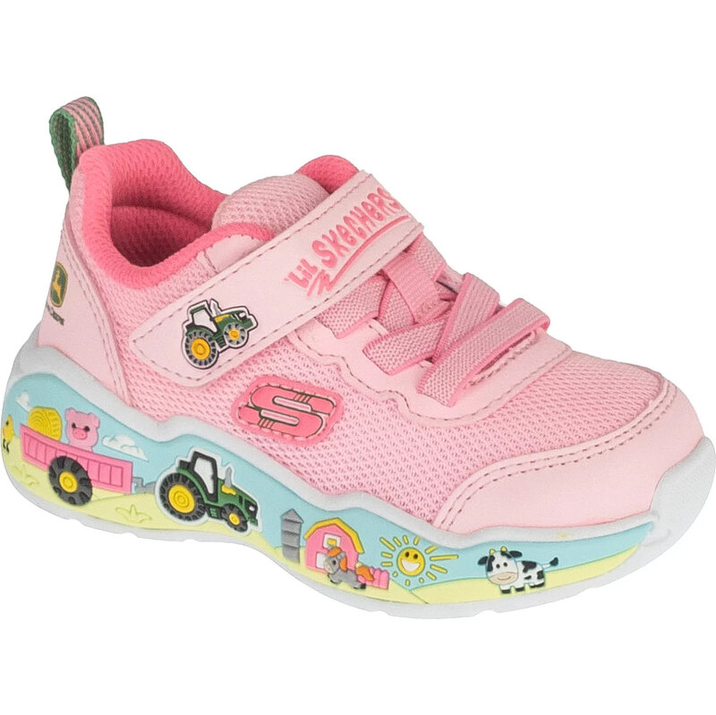 Detská voľnočasová obuv Skechers John Deere: Play Scene - Farm Girlie 68934626