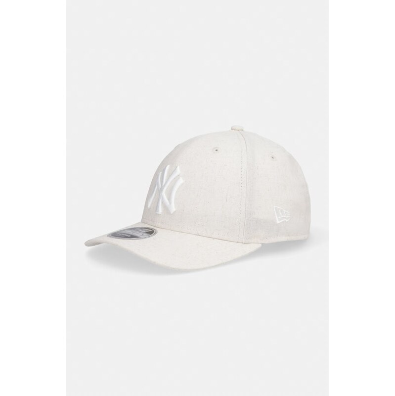 New Era bejzbalová čiapka s prímesou ľanu LINEN 940 MC NYY 68938188