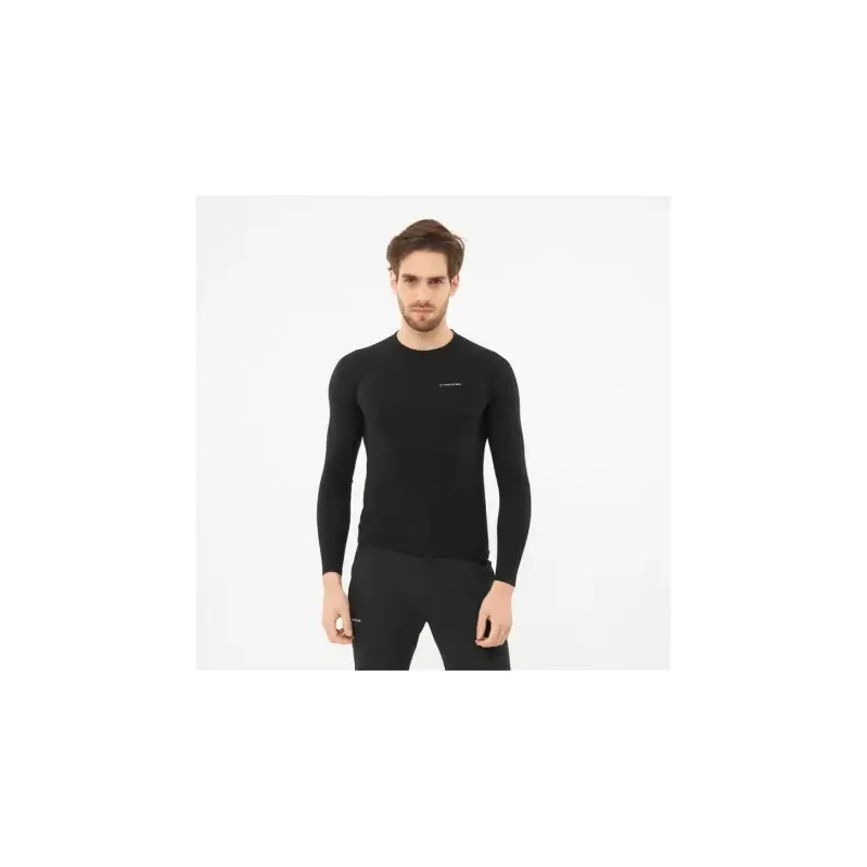 E-shop Viking unisex funkčné tričko dlhý rukáv Black