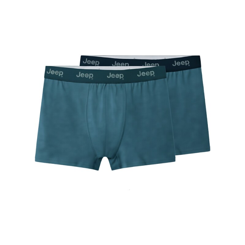 E-shop Pánske Boxerky Jeep extra pohodlné 2pack - modrá indigo