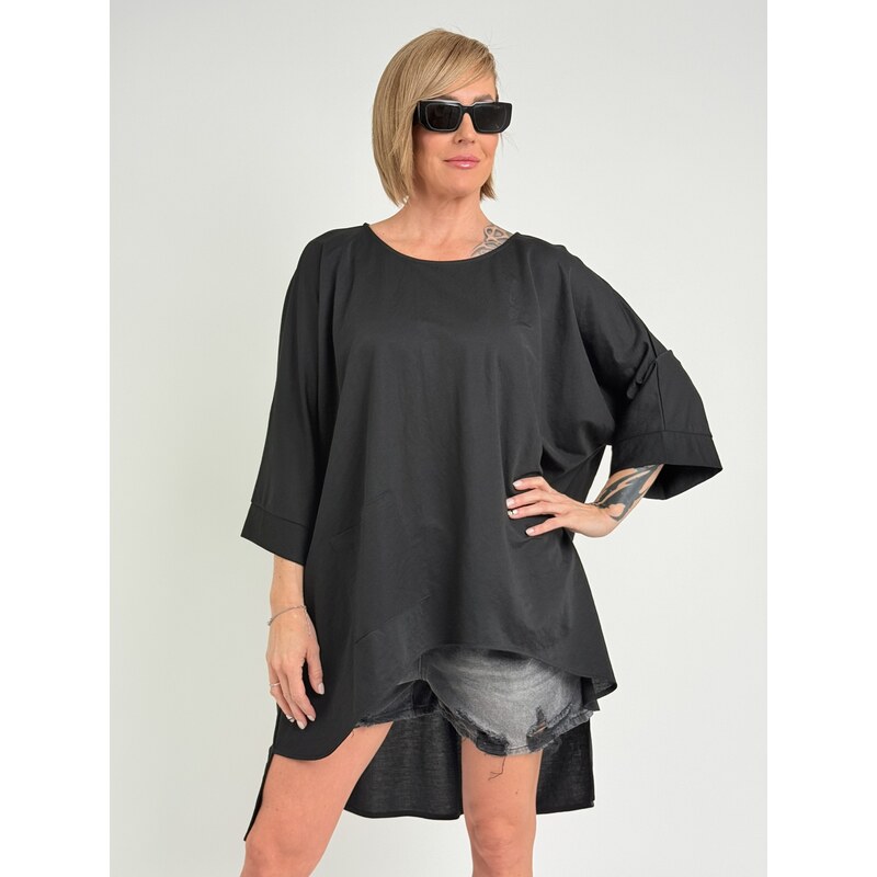 E-shop Miss City Official Čierna tunika ORGANIC