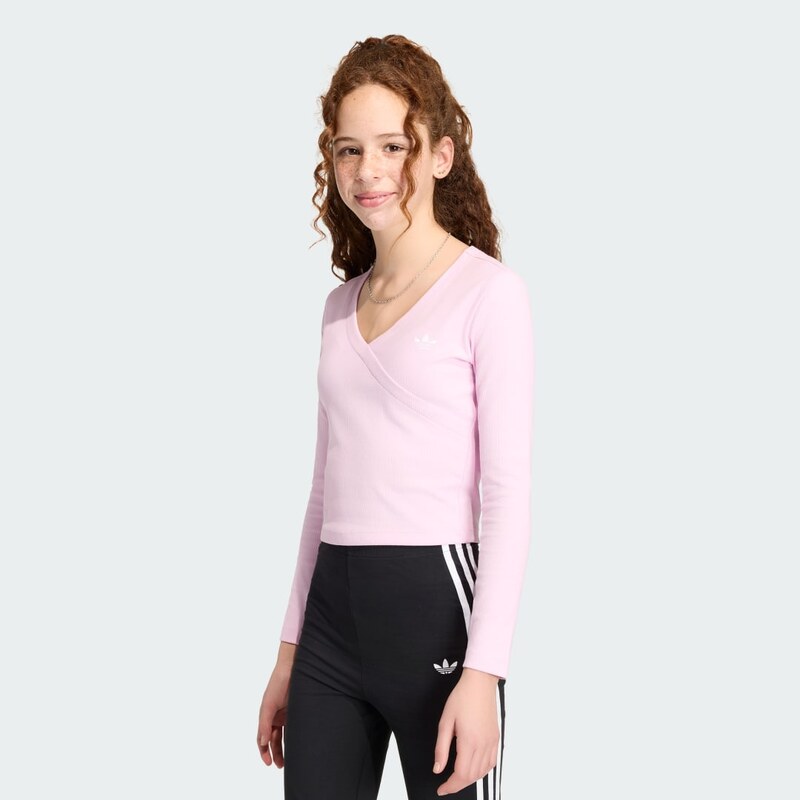 Adidas Tričko SLIM MINI RIB WRAP LONGSLEEVE 68953987