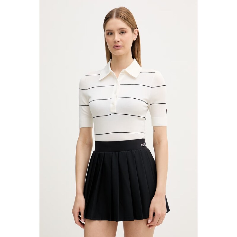 E-shop Fila polo tričko dámske z viskózy MONTECARLO