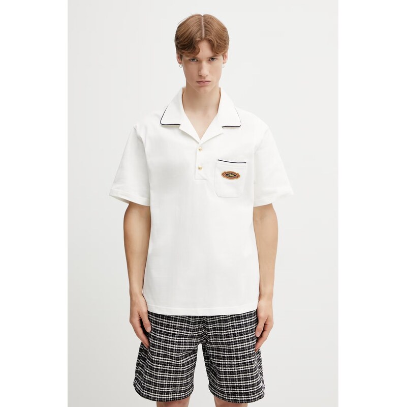 Drôle de Monsieur polo tričko pánske bavlnený Patch 68954957
