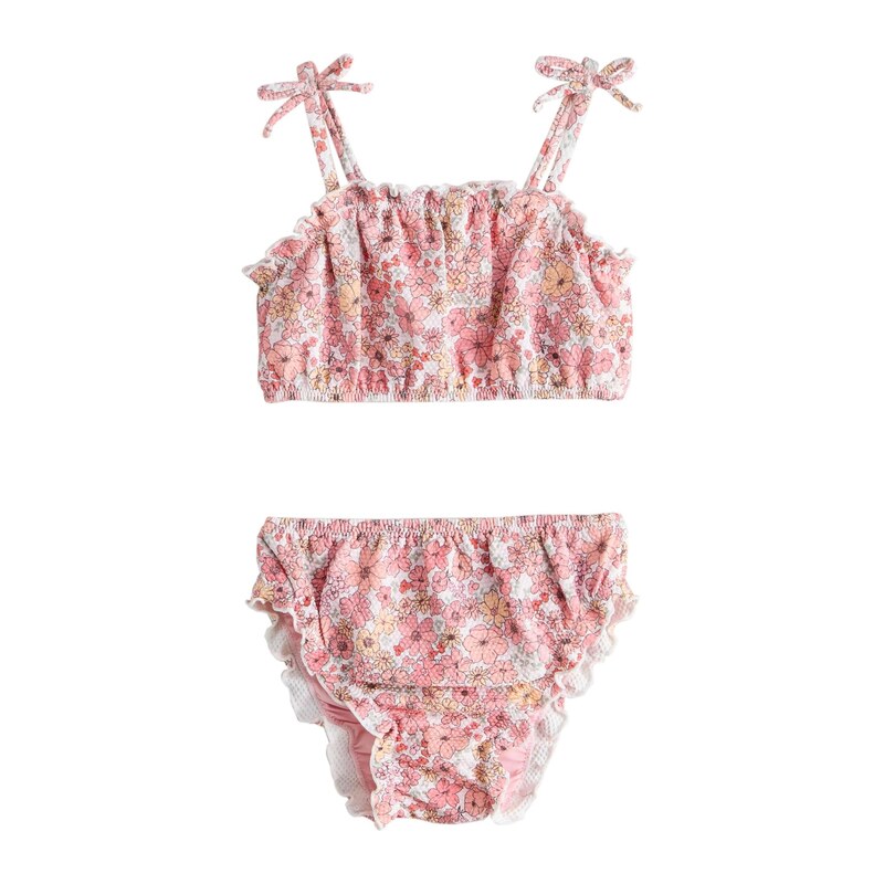 Next Bikiny kaki / svetlooranžová / staroružová / biela 68971657