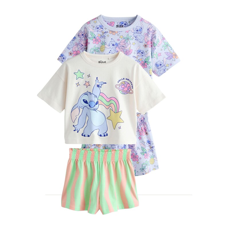 Next Pyžamo Disney Lilo Und Stitch krémová / fialová / orgovánová / 69688855