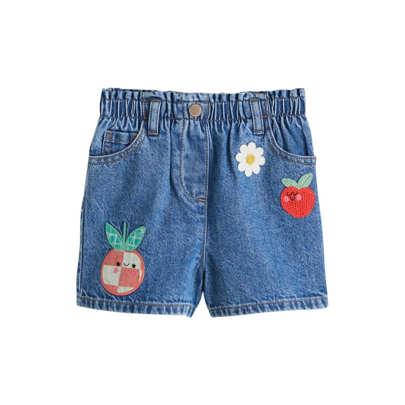Next Džínsy modrá denim / medová / jedľová / jasne červená 68973258
