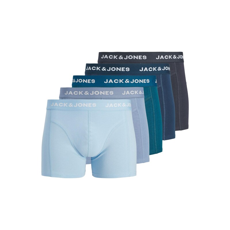 JACK & JONES Boxerky JACHENRIK modrá / námornícka modrá / azúrová / 68975118