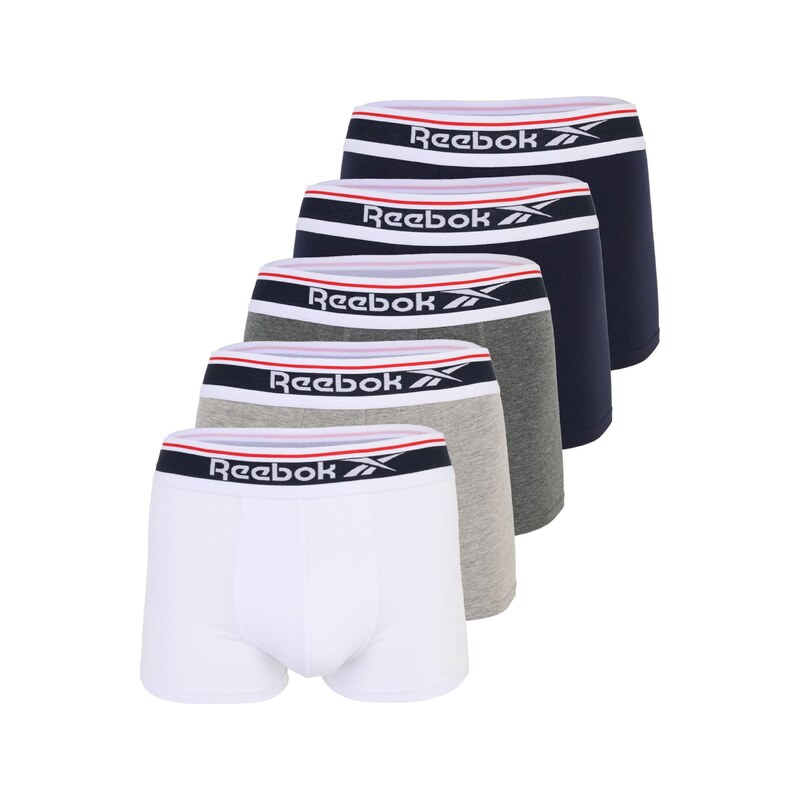 Reebok Boxerky JAY námornícka modrá / tmavomodrá / sivá melírovaná / 68975766