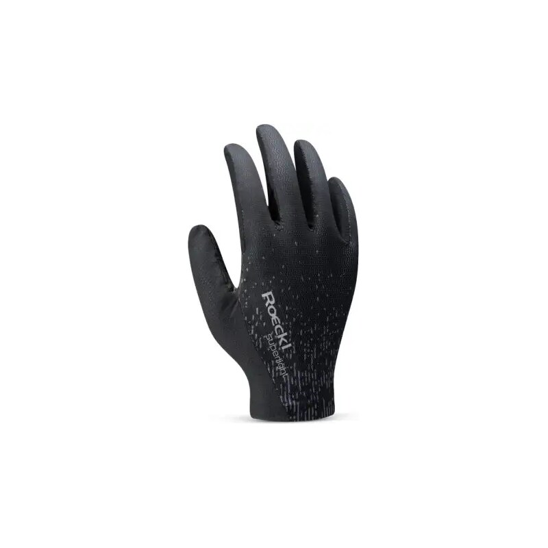 E-shop Roeckl Mittelberg cyklistické rukavice Black Shadow vel. 10