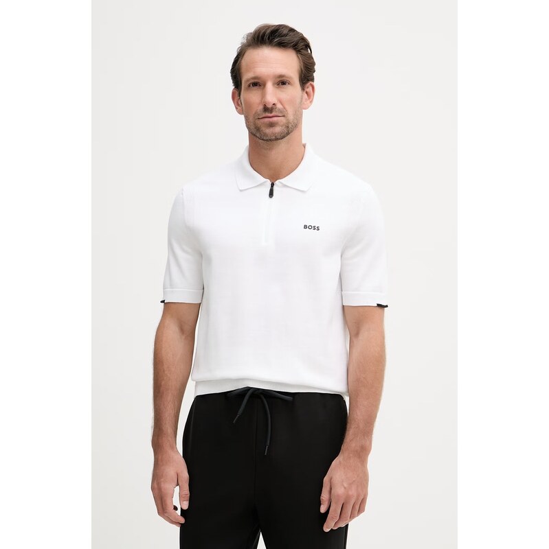 BOSS Green úpletové polo tričko pánske bavlnené X PS 69011441