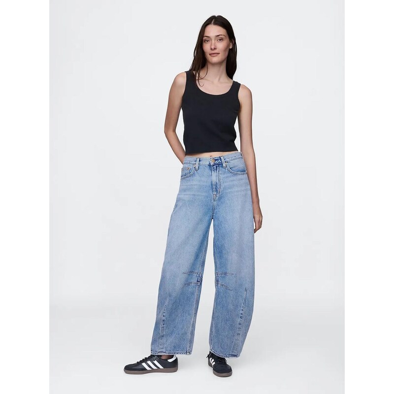 Džíny GAP High Rise Horseshoe UltraSoft 575504-00 69088331