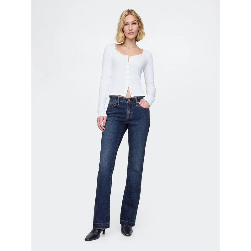 E-shop Džíny GAP Low Rise Long & Lean 575592-00