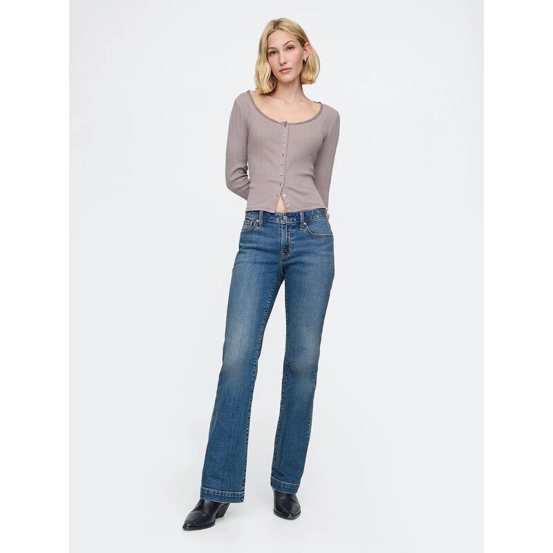 E-shop Džíny GAP Low Rise Long & Lean 606303-00