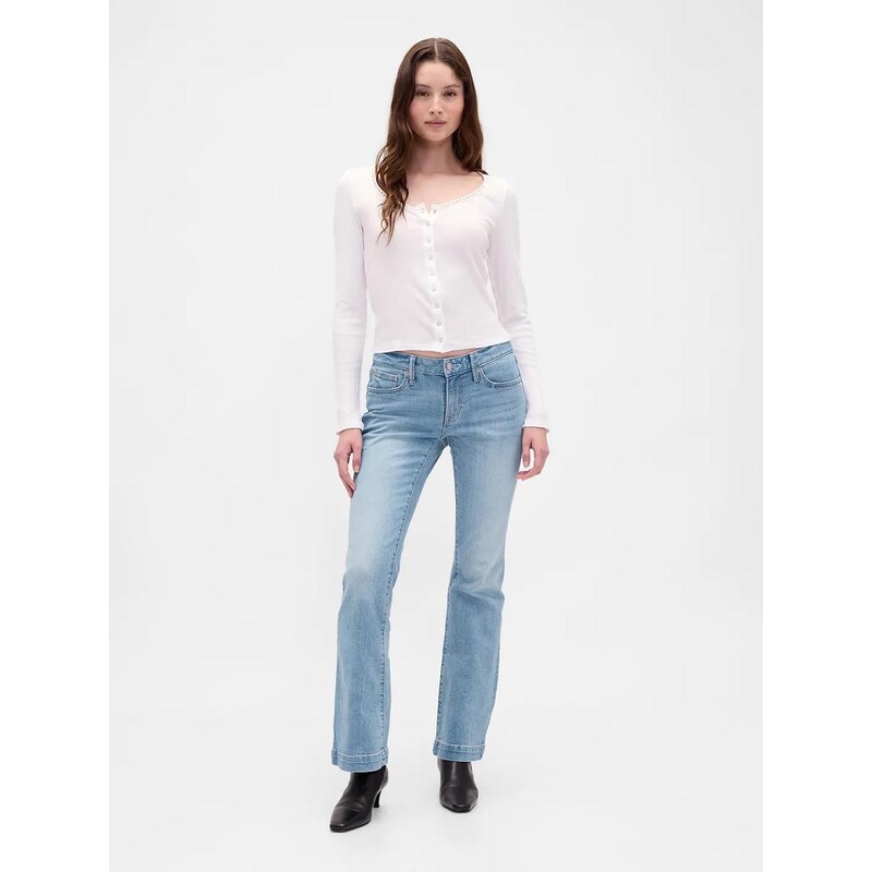 E-shop Džíny GAP Low Rise Long & Lean 780797-00