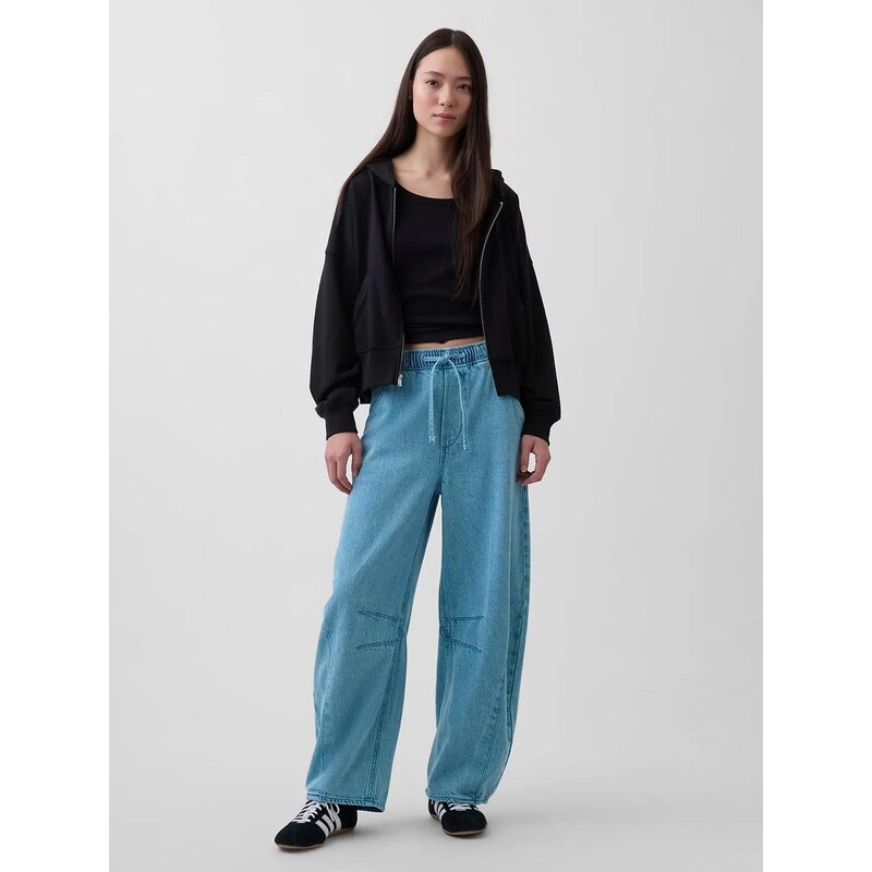 Džíny GAP Mid Rise Easy Horseshoe UltraSoft 863574-00 69088345