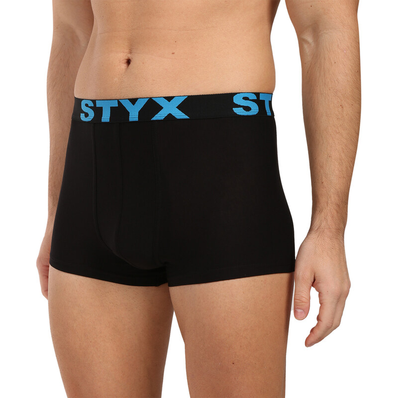 E-shop Pánske boxerky Styx športová guma čierne (G961)