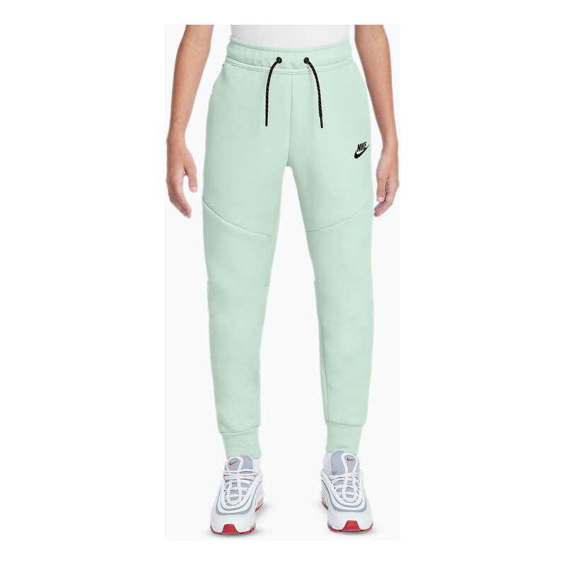 Detské nohavice Nike Sportswear Tech Fleece barely green/black/black 69004929