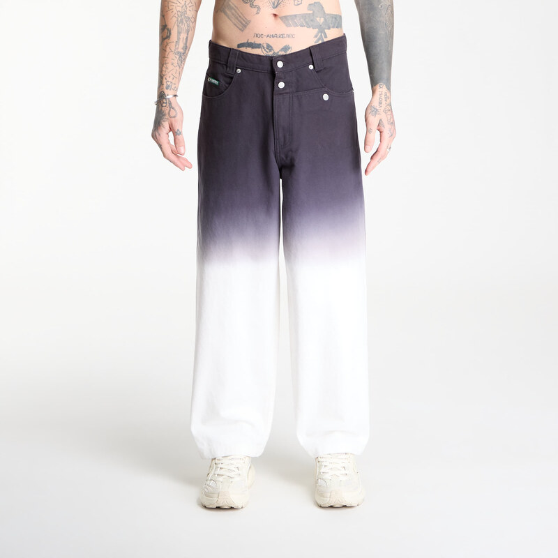Džínsy PLEASURES Dipdye Work Pants Black 32 69005088