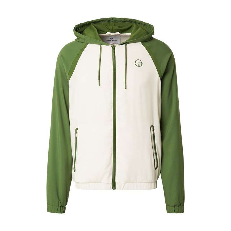Sergio Tacchini Tréningová bunda RISPECCHIO béžová / zelená 69008621