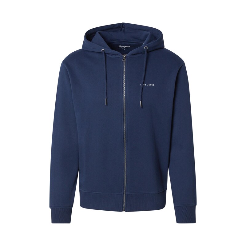 Pepe Jeans Tepláková bunda tmavomodrá 69009442