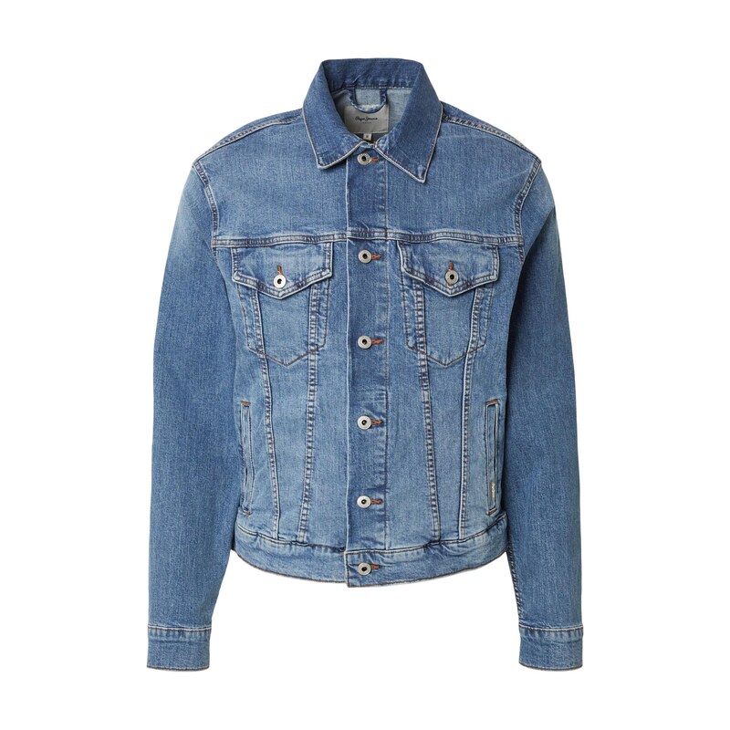 Pepe Jeans Prechodná bunda modrá denim 69009447
