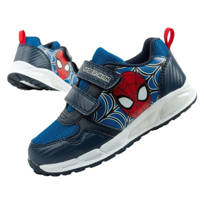 Leomil detská športová obuv tenisky Spiderman ľahká na suchý zips 69010602
