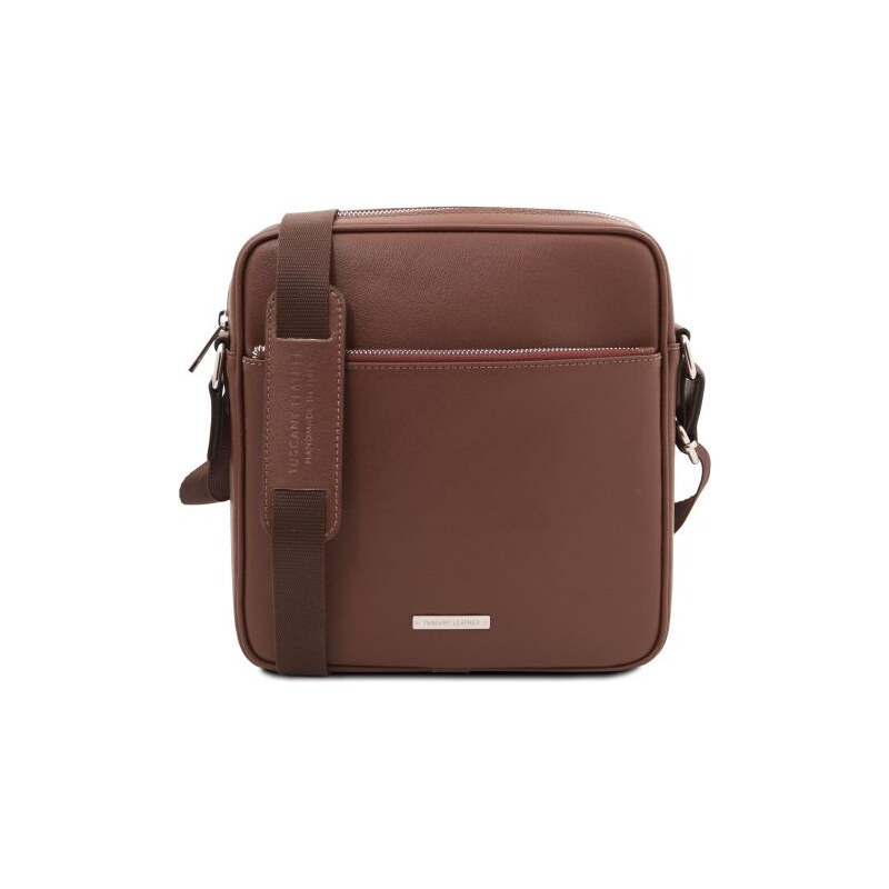 E-shop Pánska crossbody taška z kože Saffiano Luke - Tuscany Leather