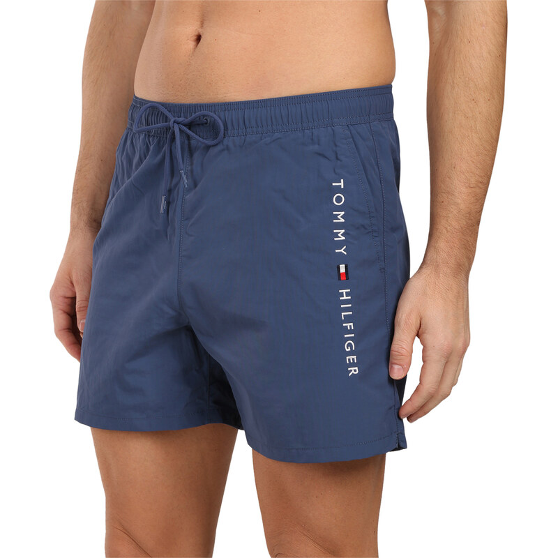 E-shop Pánske plavky Tommy Hilfiger modré (UM0UM03748 DBZ)