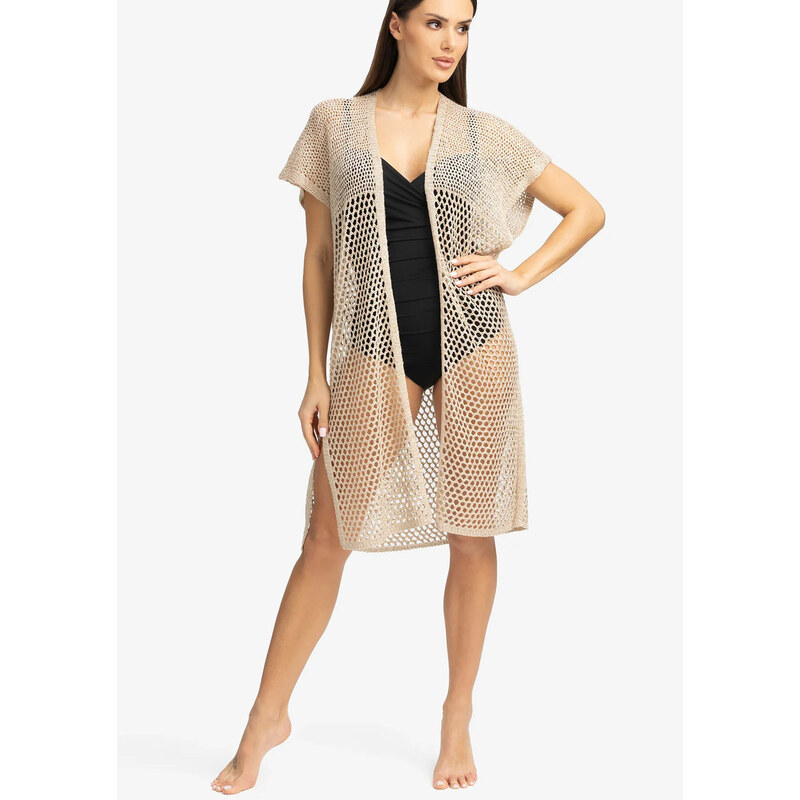 GATTA Dámske pareo Sahara-pareo beige uni 69019059