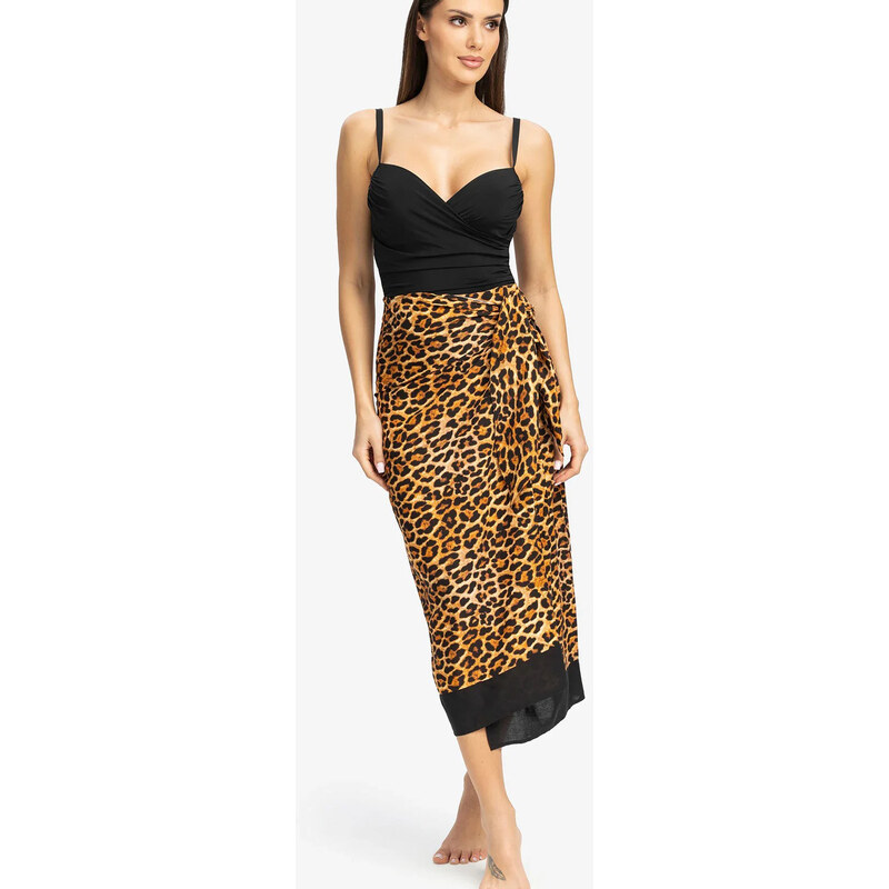 GATTA Plážová sukňa Pantera-skirt brown L/XL 69024597