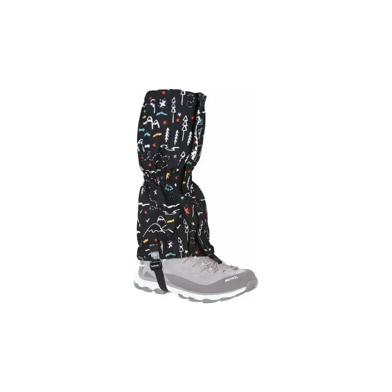 E-shop Viking TIBBA detské návleky Black vel. S/M