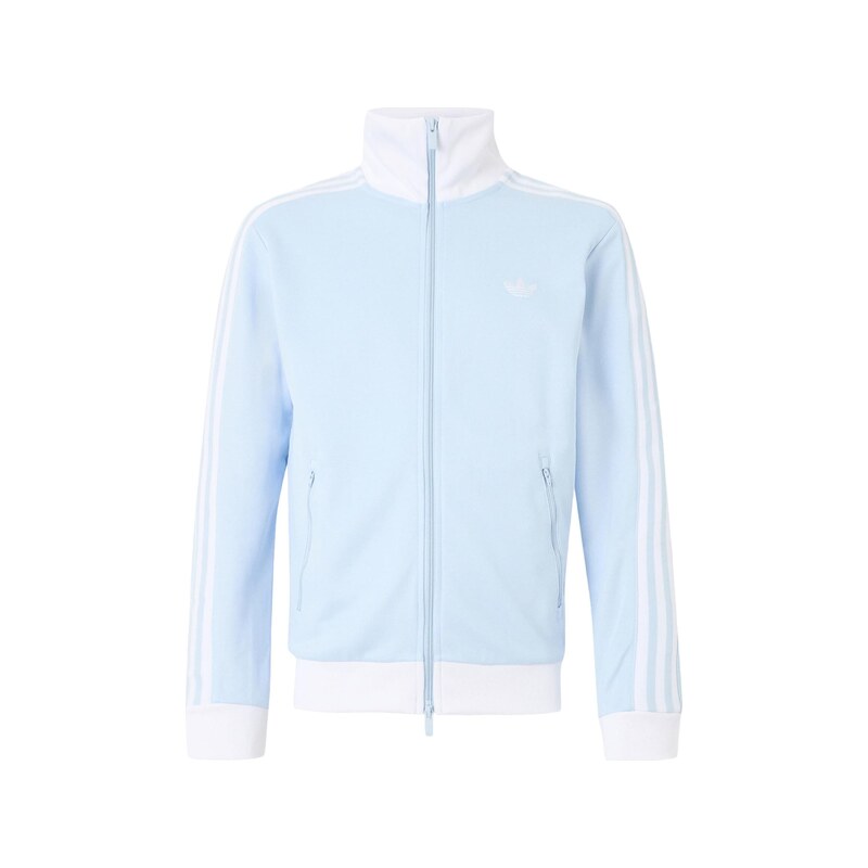 ADIDAS ORIGINALS Tepláková bunda Classic svetlomodrá / biela 68160758