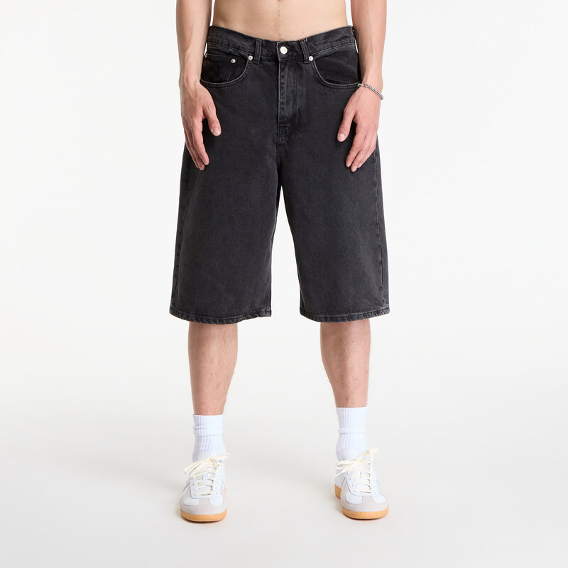 Šortky Patta Whiskers Denim Shorts (Black) Black Denim 32 69028538