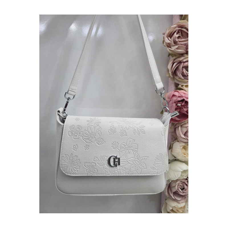 E-shop Katrins Fashion Biela crossbody kabelka Karen