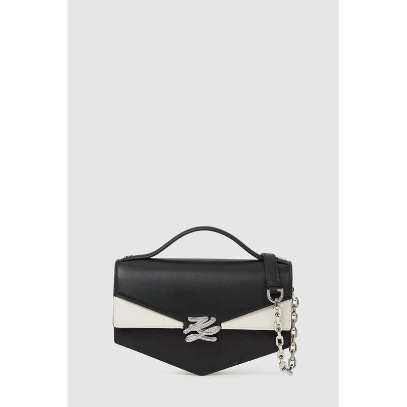 KABELKA KARL LAGERFELD K/STUDIO AUTOGRAPH SM CB BL/WH 68281200