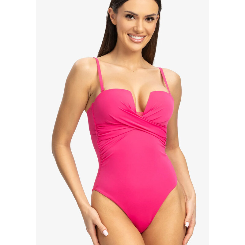 GATTA Dámske plavky Riva-FU-swimsuit fuchsia L 69031577