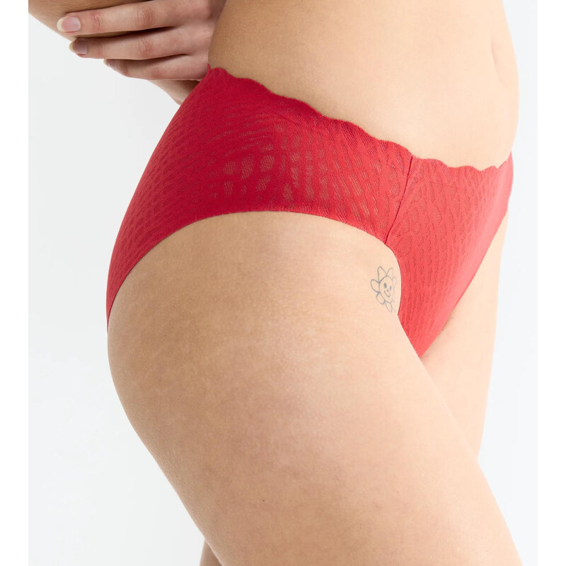 sloggi ZERO Feel Bliss Festive High leg - SHANGHAI RED - SLOGGI 69033356